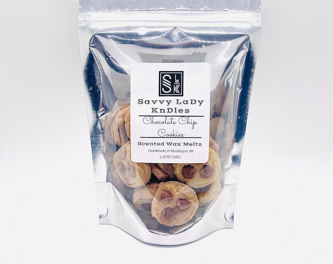 Chocolate Chip Wax Melt Cookies for Wax Warmer/ Fake Food/Cute Fun Bakery Dessert Melts/Soy Wax Melt Cookies/for Home Fragrance gift.