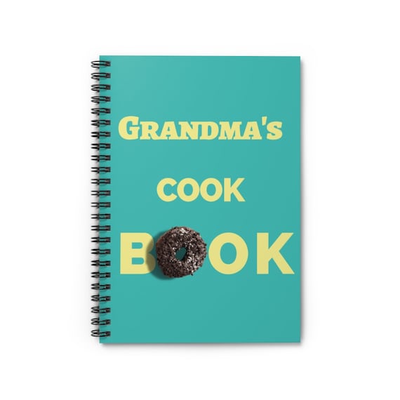 Grandma's recipe book Cookbook for grandma Recipes | Etsy