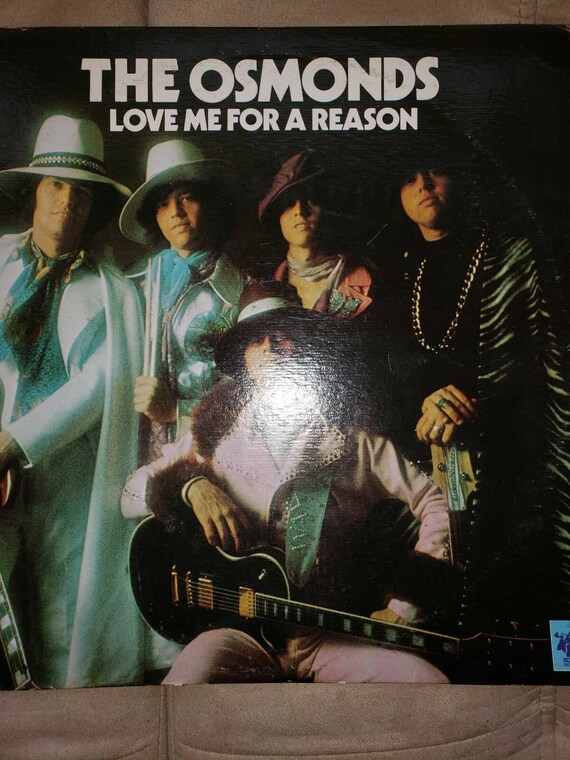 The Osmonds Love Me For A Reason Original Vinyl Lp Not The Etsy