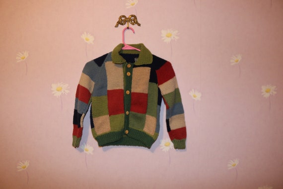 OshKosh B/'Gosh Little Girls Purple Knit Cardigan Button Sweater