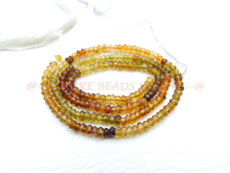 Petrol Tourmaline RondellesNatural Petrol Tourmaline Gemstone Rondelle BeadsPetrol Tourmaline Faceted Rondelle Beads3 MM13 InchesSI-277