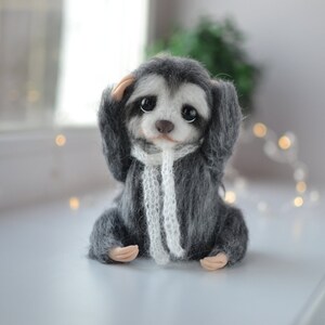 realistic stuffed sloth
