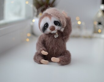 lifelike sloth toy