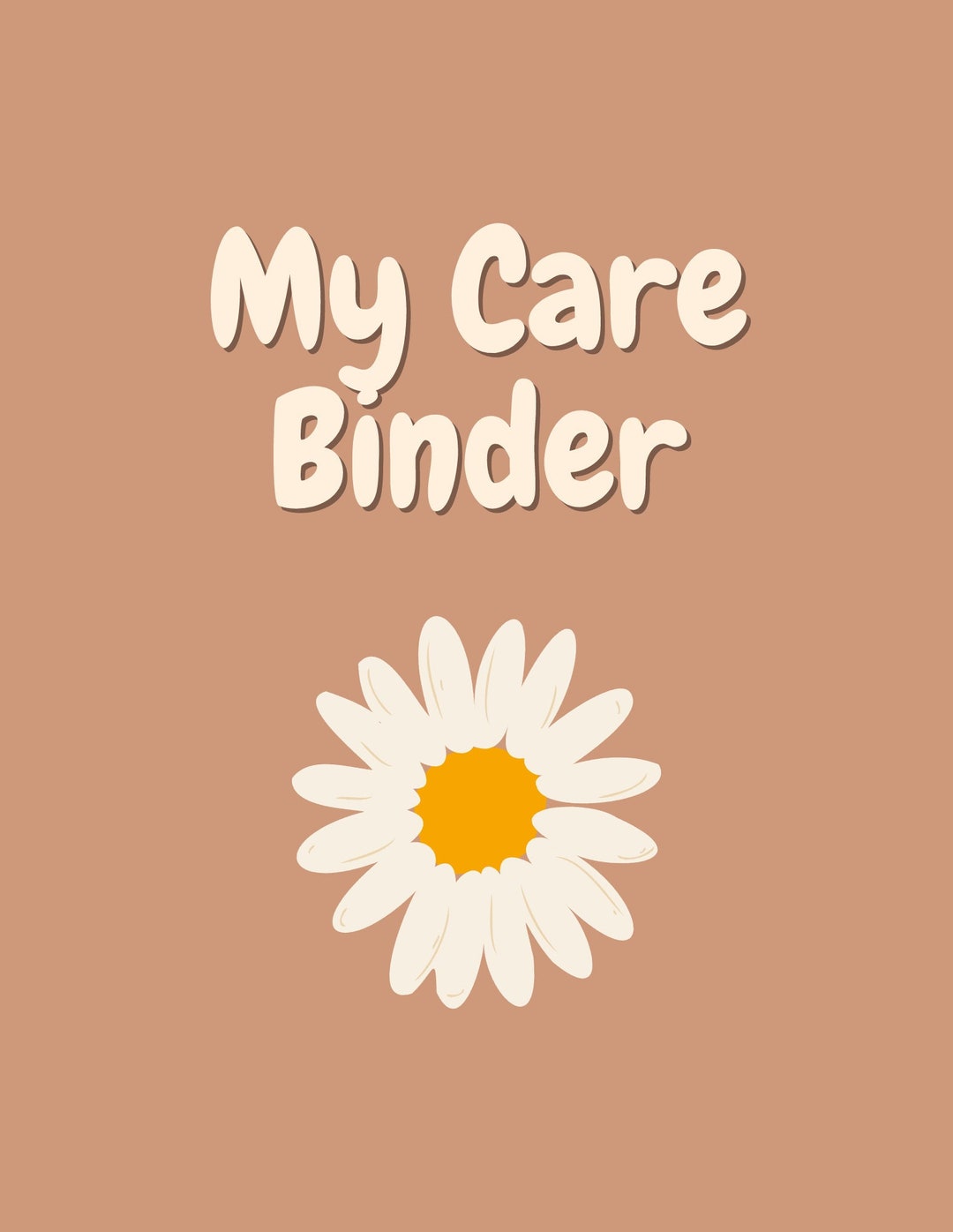 Special Needs Care Binder Printables Etsy