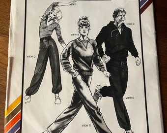 1983 Vintage Sewing Pattern - Jogging Suit