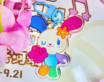 Colorful Rabbit Charm