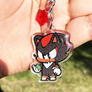 IN STOCK || Scrimblo Sonic Glitter Epoxy Phone Charms