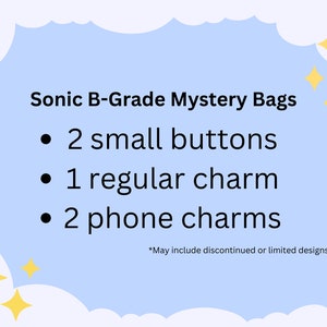 B-Grade Sonic Mystery Bags