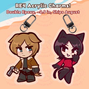 PREORDEN // Charms acrílicos RE4