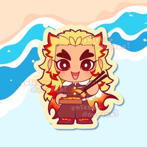 Flame Guy Aufkleber