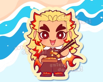 Flame Guy Sticker