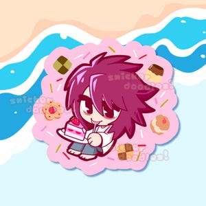 Dessert L Vinyl Aufkleber
