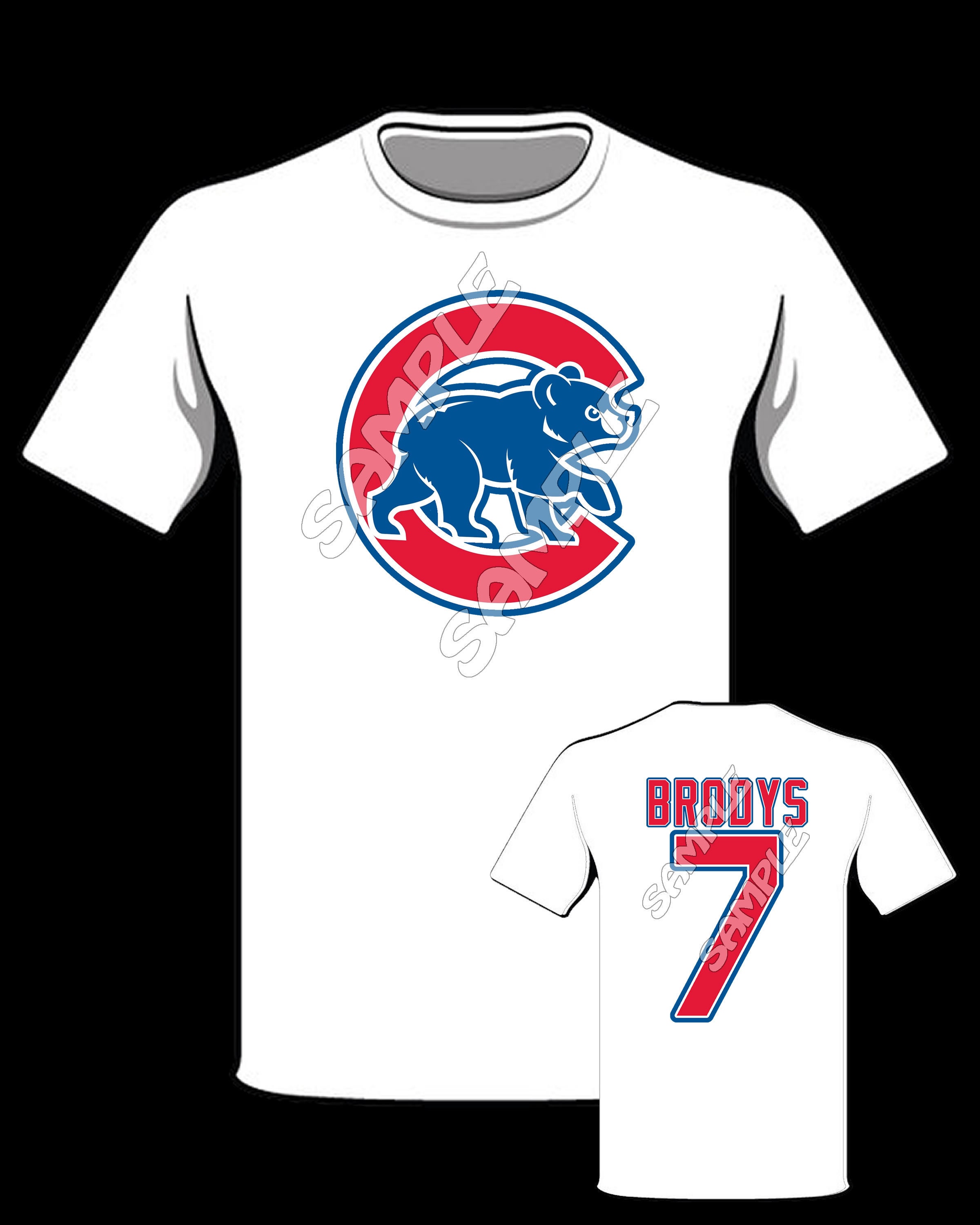 personalized cubs shirt