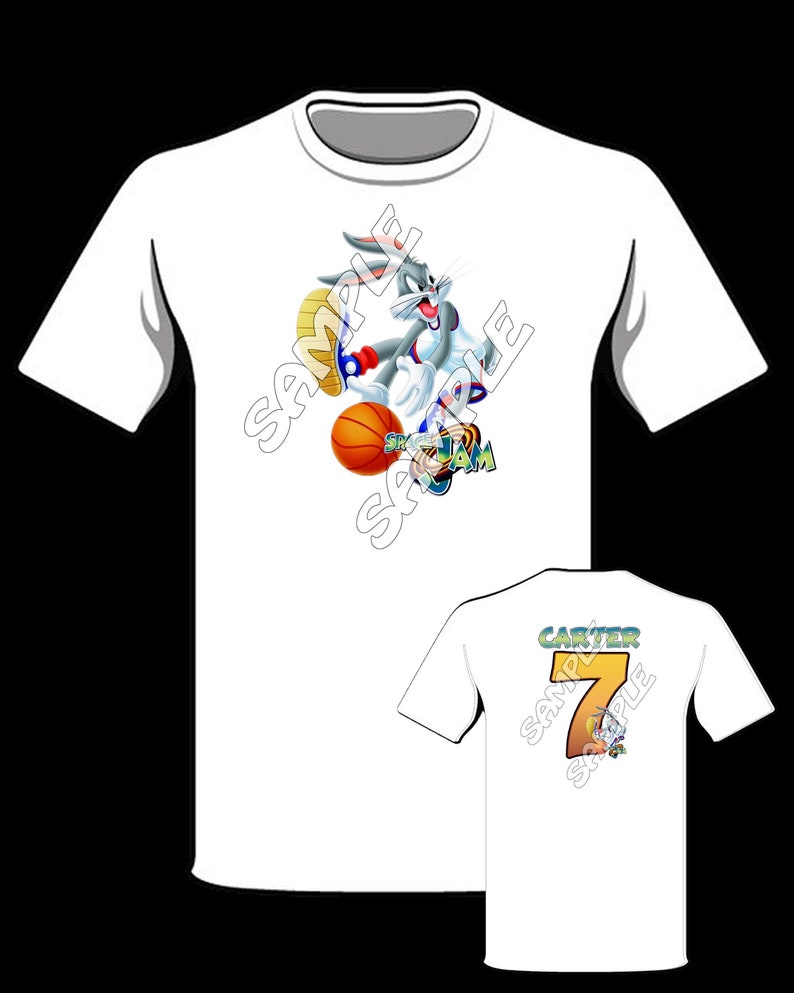 Space Jam Birthday Shirts Coolmine Community School