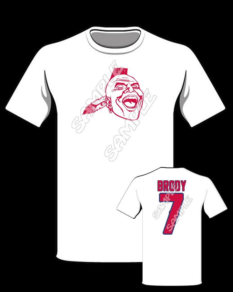 personalized braves t shirt