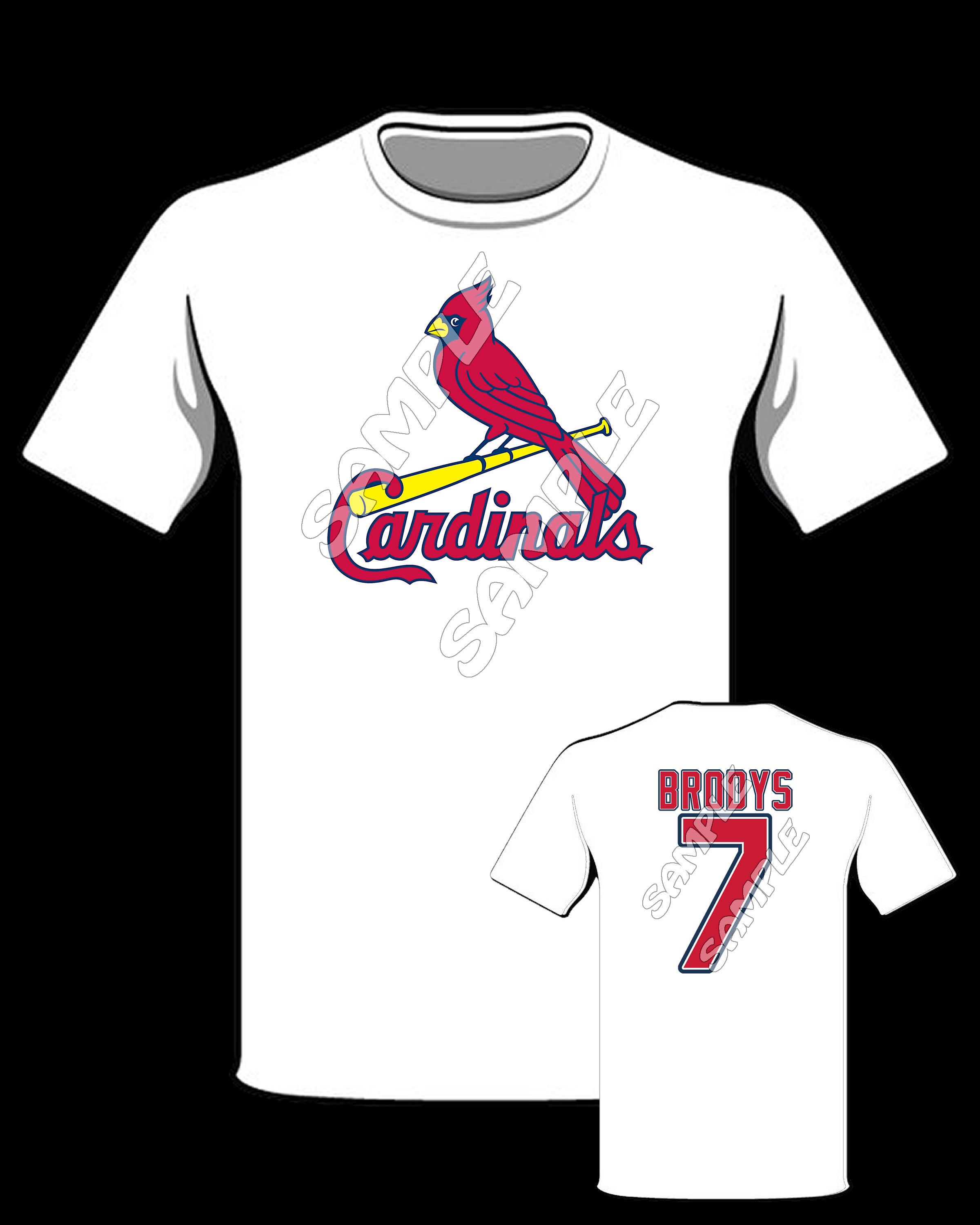 personalized cardinals t shirt