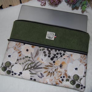 Housse De Protection Pour Ordinateur Portable 12 à 15 Pouces - En Néoprène Rembourré, Avec Fermeture éclair Et Poche - Compatible MacBook Air, Pro, PC