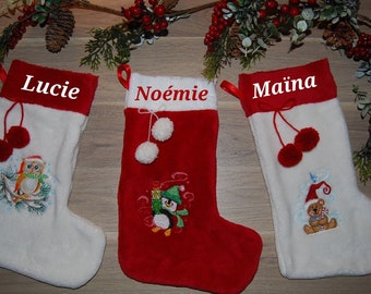 Chaussettes de Noël personnalisées