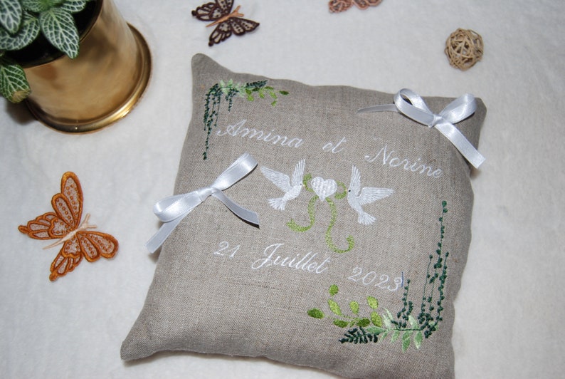 Coussin mariage image 7