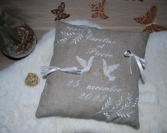 Coussin mariage