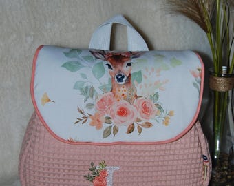 Sac à dos enfant personnalisé/sac personnalisé/sac maternelle/sac à dos prénom brodé/sac enfant/sac cartable/sac école/sac à dos molletonné