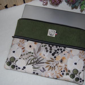 Customizable laptop sleeve with shockproof mesh – Laptop case for 13"/14"/15"/16" laptops – Laptop sleeve with or without pocket –
