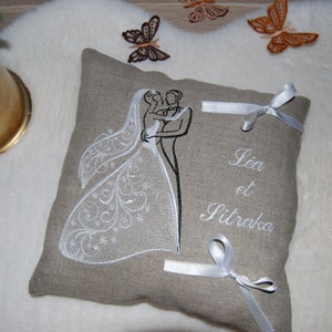 Coussin mariage image 5