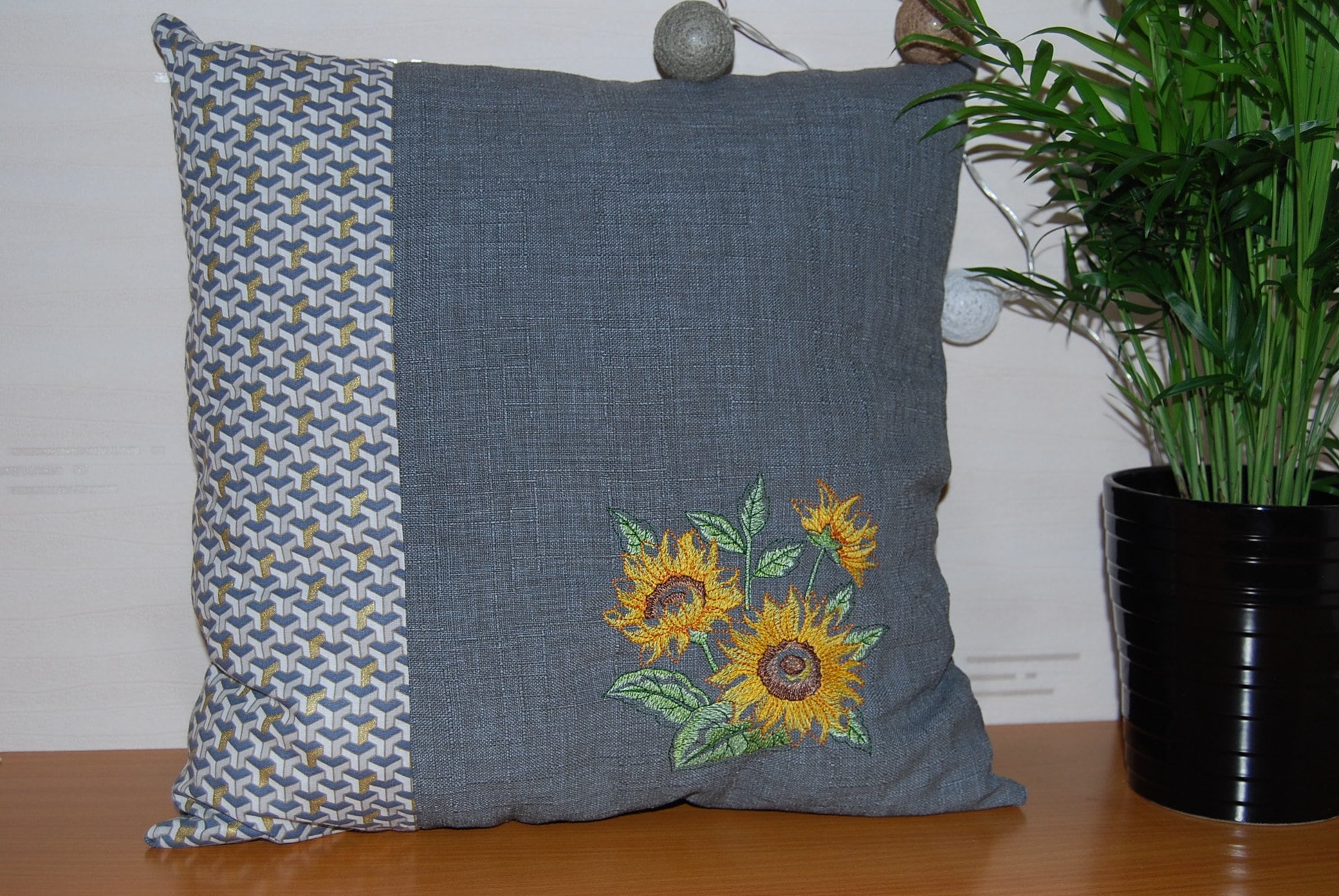 Coussin Tournesols