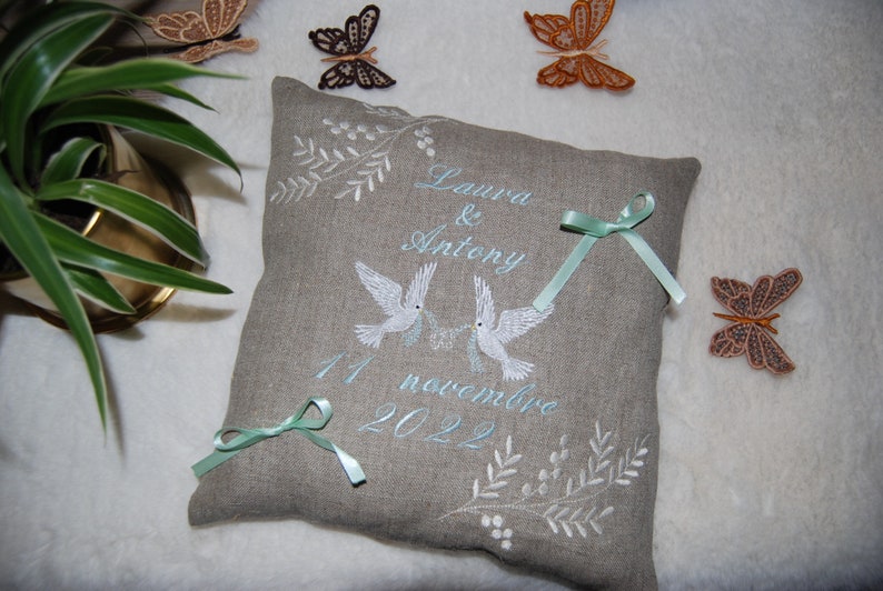 Coussin mariage image 8