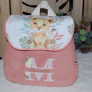 Personalized children&#39;s backpack/personalized bag/kindergarten bag/embroidered first name backpack/children&#39;s bag/schoolbag/school bag/fleece backpack