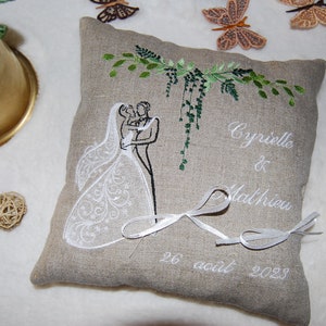 Coussin mariage image 9