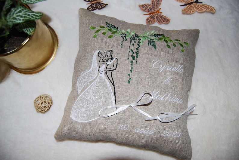 Coussin mariage image 9