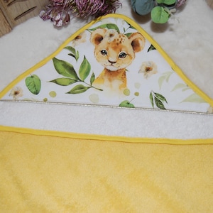 Cape de bain bébé