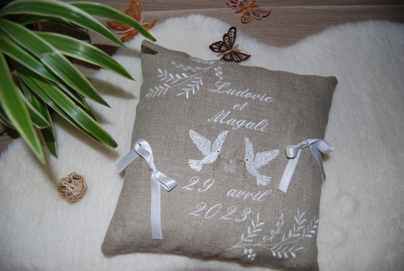 Coussin mariage image 4