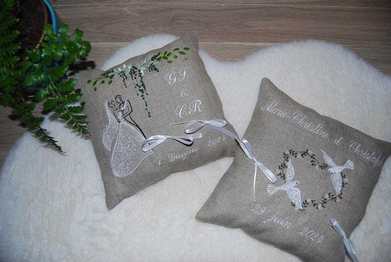Coussin mariage image 1