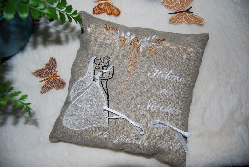 Coussin mariage image 2