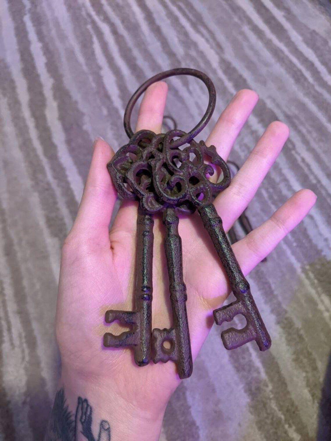 1800's Church Keys Vintage Iron Historic Etsy
