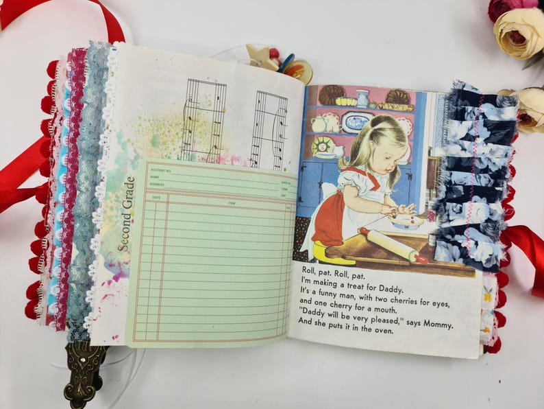 Little Golden Book Journal , Journal , Album , Junk Journal , Book ...