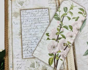 Junk Journal With Soft Spine , Hard Cover , Hand Made - Etsy