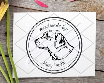 Sometimes you are the dog Word Rubber Stamp  D16808 WM 