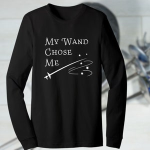 Long Sleeve Fencing T-Shirt for Foil Fencers. Premium unisex tee for men and women, athletes and coaches.