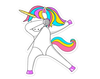 Fencing Unicorn Sticker - Prime Parry