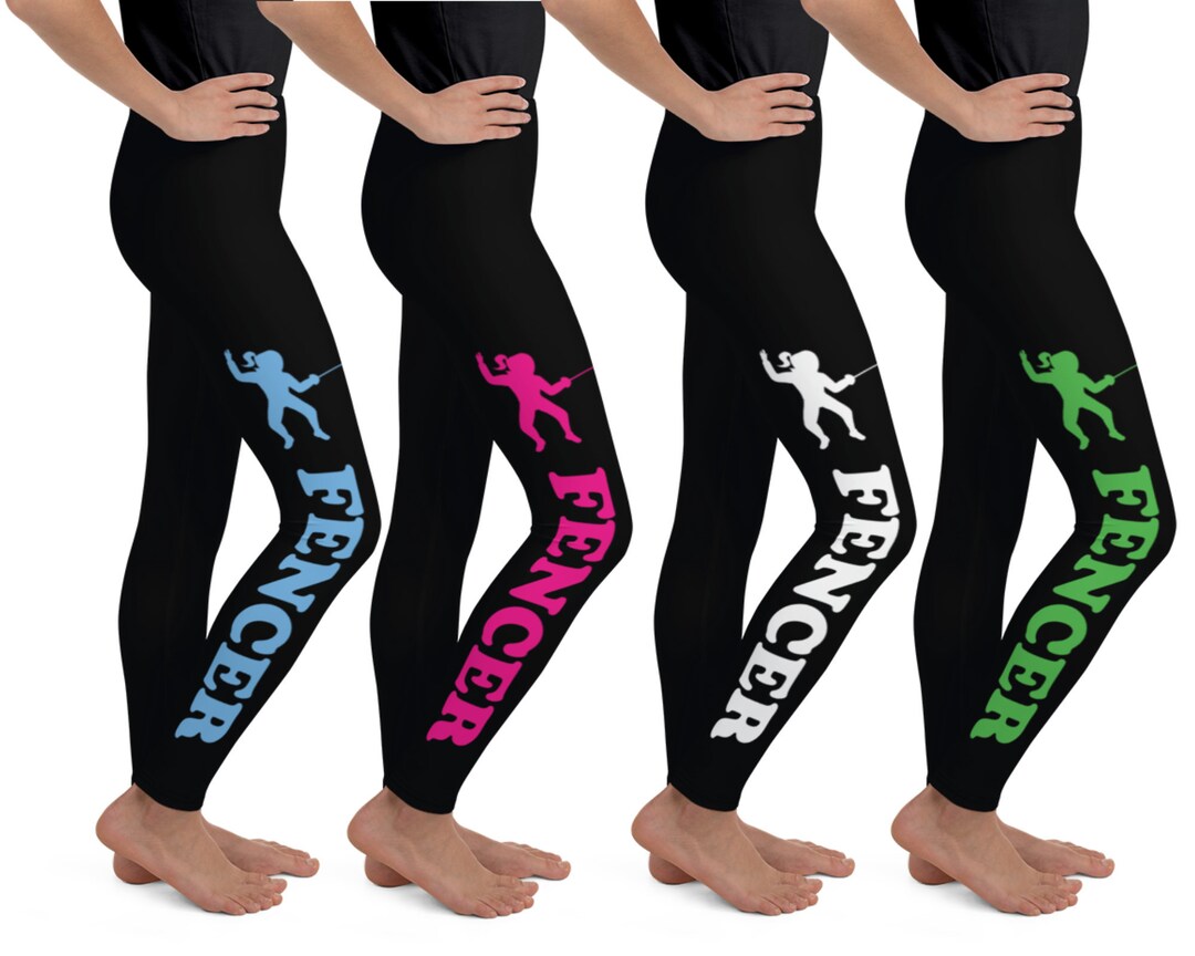 Youth Fencer Leggings Fencing Pants for Fencing Girls. Youth Fencing