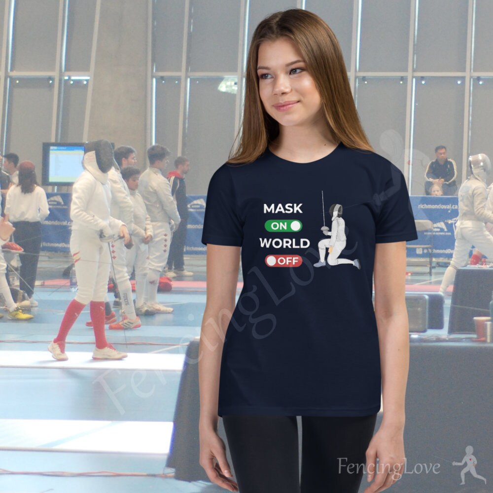 Fencing Girl T-Shirt Fencing Girl T-Shirt