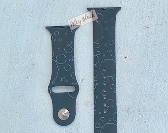 DIGITAL DOWNLOAD Hand-drawn Geometric Decagon Watchband File, svg, Watch Band Design, Laser Engraved, Unique
