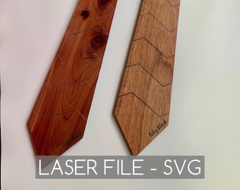 DIGITAL DOWNLOAD Wood Tie svg, Digital Cut File, cnc , Wooden Tie, diy, Unique Tie, Mens Fashion, Fathers Day, Gift For Dad