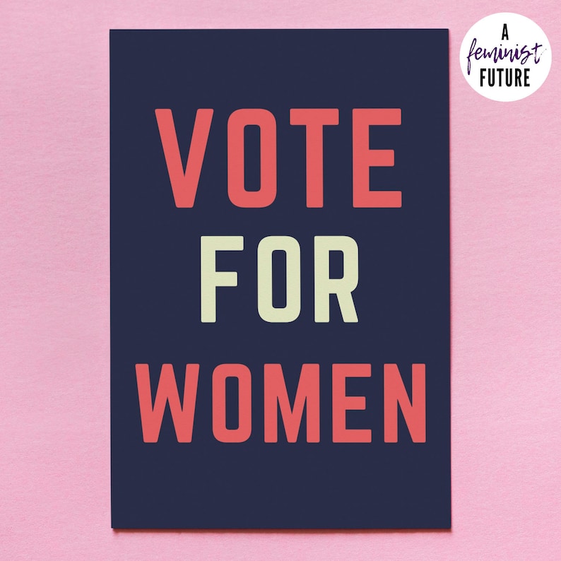 4x1 WOMENS MARCH SIGN Feminist Protest Rally Pack Etsy