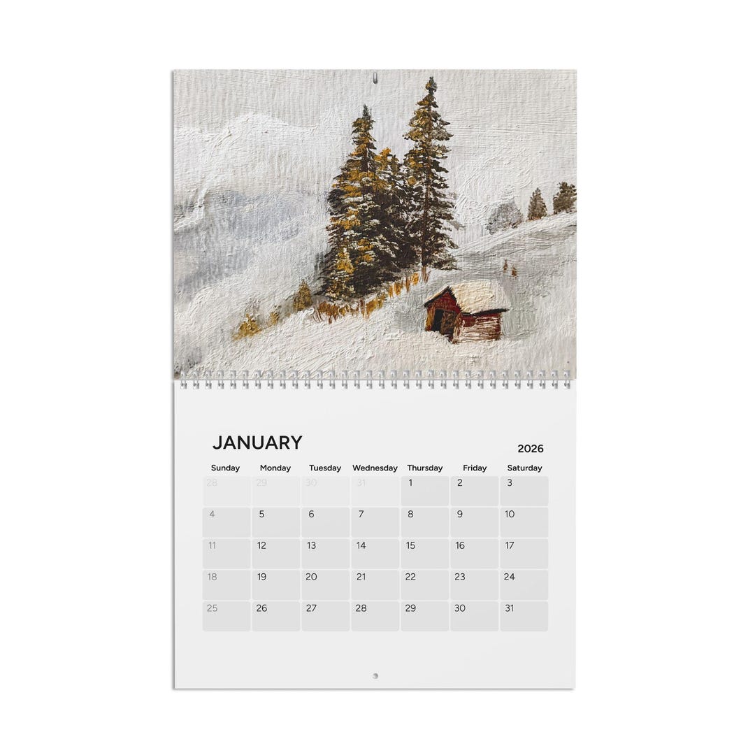 Shadow Brook Studio Art Wall Calendar 2026 - Etsy