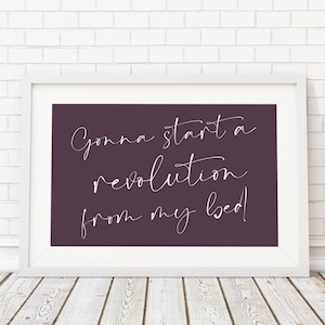 Oasis - naar start een revolutie van mijn bed