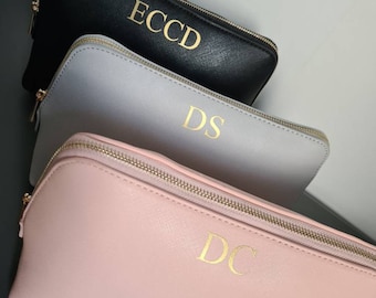 Personalised Wash Bag, Makeup Bag, Toiletries Bag, Cosmetic Bag, Personalised Gift, Unisex
